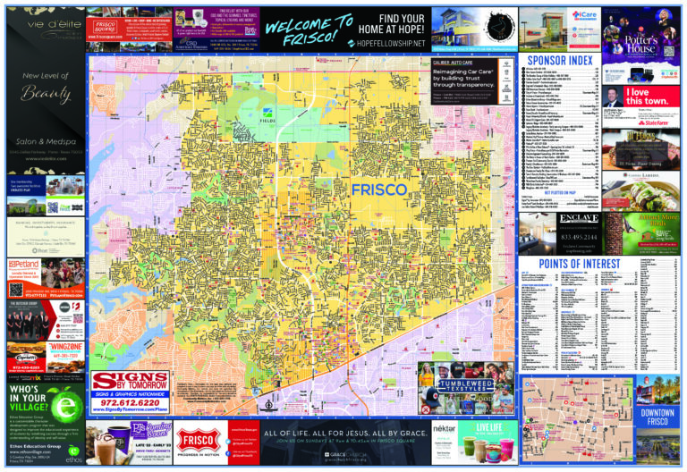 Frisco Chamber Map