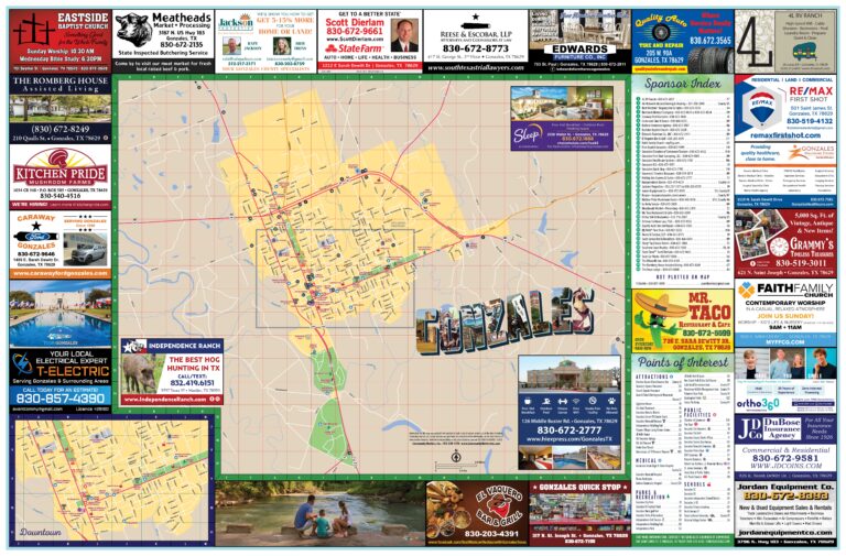 Gonzales Chamber Map