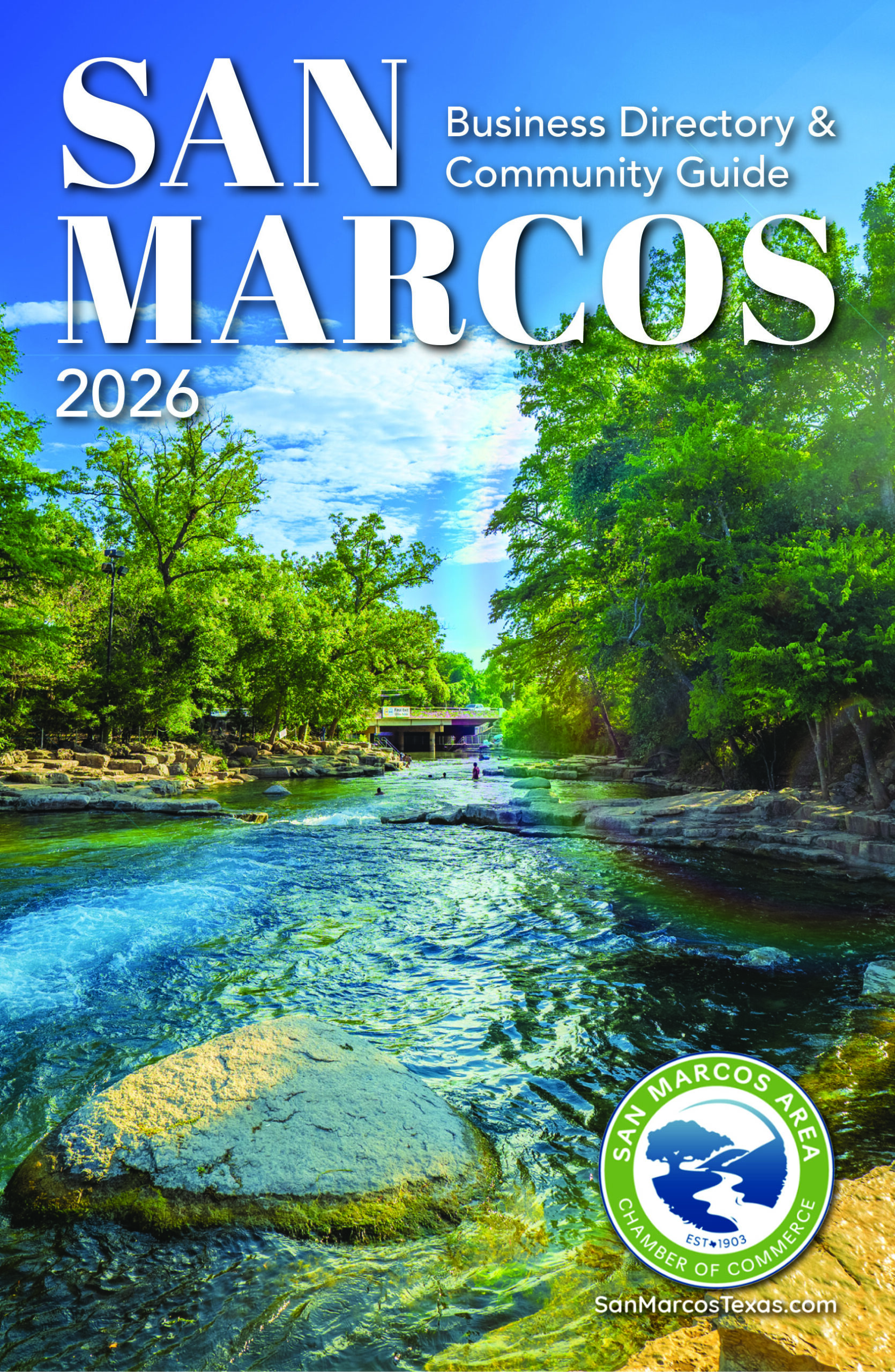 San Marcos Area Chamber Guide cover